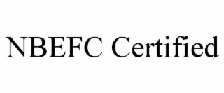 NBEFC CERTIFIED