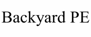 BACKYARD PE