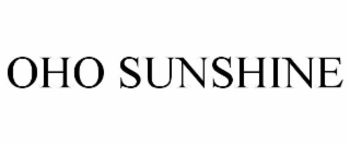 OHO SUNSHINE