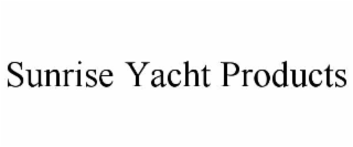 SUNRISE YACHT PRODUCTS