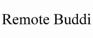 REMOTE BUDDI