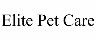 ELITE PET CARE
