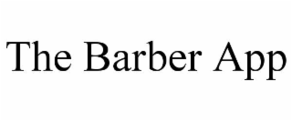 THE BARBER APP
