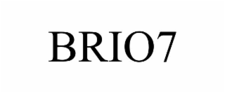 BRIO7 trademark