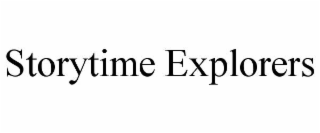 STORYTIME EXPLORERS