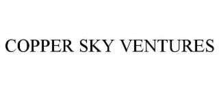 COPPER SKY VENTURES