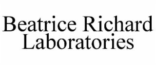 BEATRICE RICHARD LABORATORIES