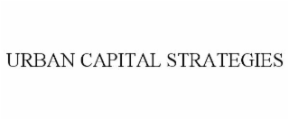 URBAN CAPITAL STRATEGIES