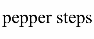 PEPPER STEPS