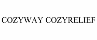COZYWAY COZYRELIEF