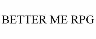 BETTER ME RPG