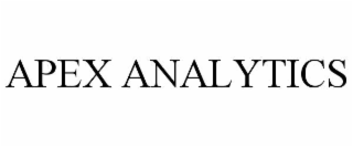 APEX ANALYTICS trademark
