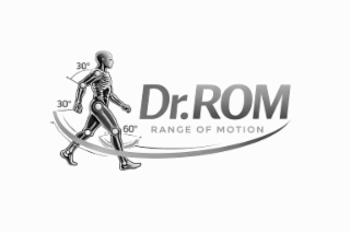 30° 30° DR.ROM 60° RANGE OF MOTION