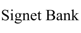 SIGNET BANK
