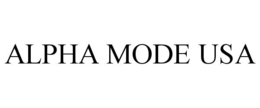 ALPHA MODE USA