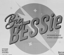 BIG BESSIE MICROGRID-READY HYBRID GENERATOR EFFICIENT RELIABLE SCALABLE