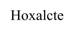 HOXALCTE