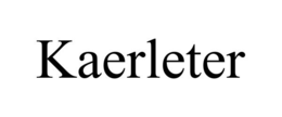 KAERLETER