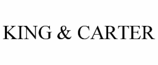 KING & CARTER