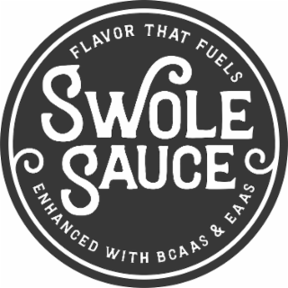 FLAVOR THAT FUELS ENHANCED SWOLE SAUCE ENHANCED WITH BCAAS & EAAS