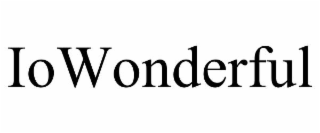 IOWONDERFUL