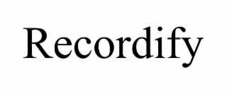 RECORDIFY