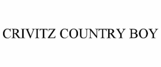 CRIVITZ COUNTRY BOY