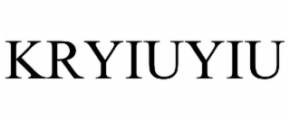 KRYIUYIU