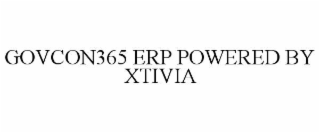 GOVCON365 ERP POWERED BY XTIVIA
