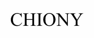 CHIONY