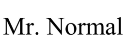 MR. NORMAL