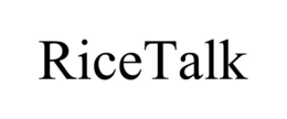 RICETALK