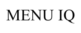 MENU IQ