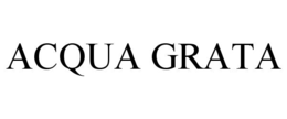 ACQUA GRATA