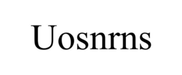 UOSNRNS