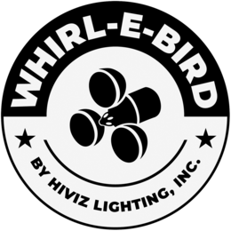 WHIRL-E-BIRD, BY HIVIZ LIGHTING, INC.