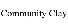 COMMUNITY CLAY