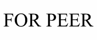 FOR PEER