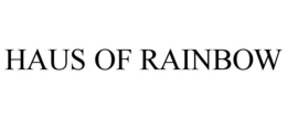 HAUS OF RAINBOW