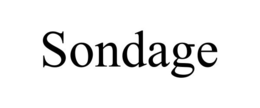 SONDAGE