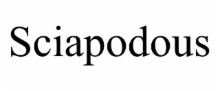 SCIAPODOUS