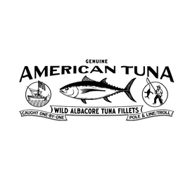 GENUINE AMERICAN TUNA WILD ALBACORE TUNA FILLETS CAUGHT ONE-BY-ONE POLE & LINE/TROLL