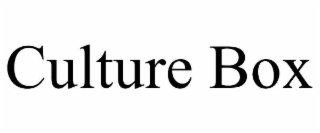CULTURE BOX