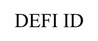 DEFI ID