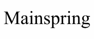 MAINSPRING