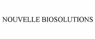 NOUVELLE BIOSOLUTIONS