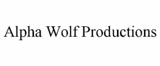 ALPHA WOLF PRODUCTIONS