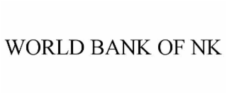 WORLD BANK OF NK