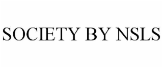 SOCIETY BY NSLS