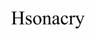 HSONACRY